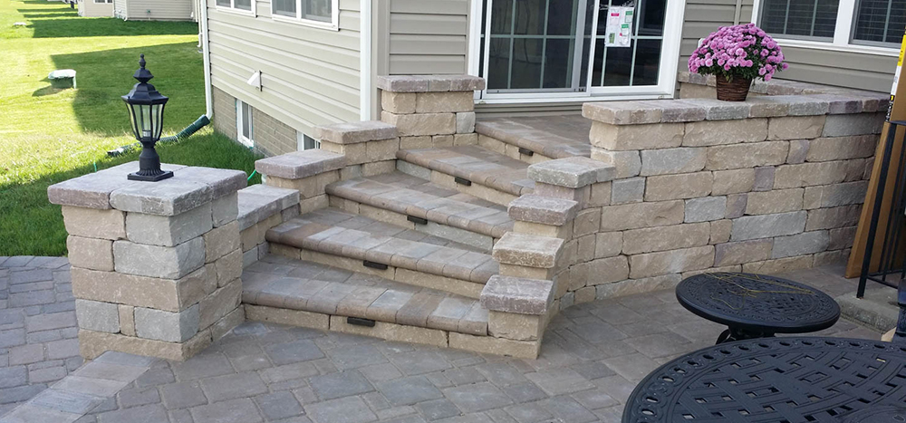 How To Use Stone Pavers To Build Steps Rels