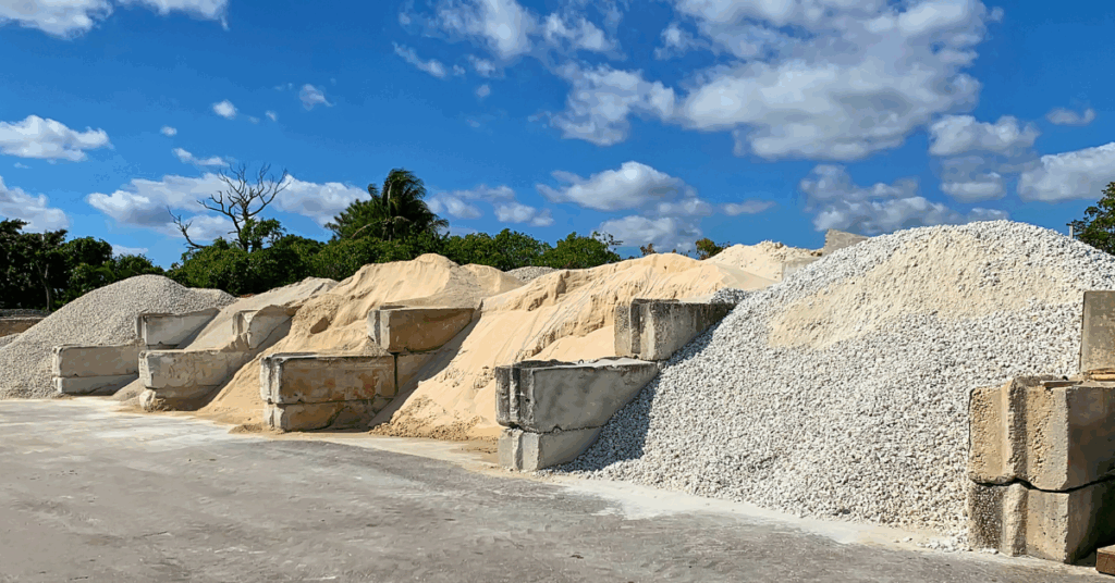 Bulk selection of landscape materials