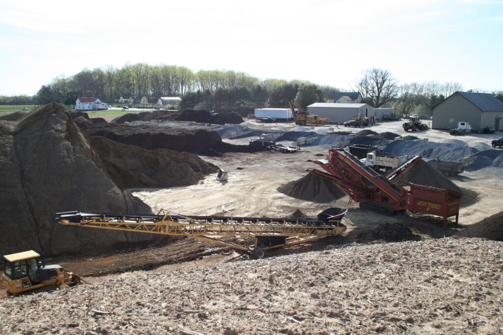 RELS landscaping overhead view