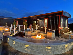 front of RELS Landscaping building 3