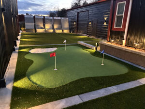 golf area at RELS Landscaping