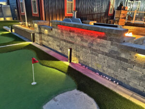 golf lighting at RELS Landscaping