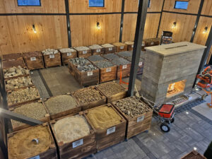 sample bins at RELS Landscaping 2