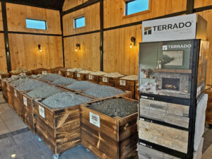 sample bins at RELS Landscaping 5