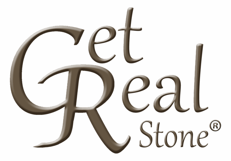 get real stone logo
