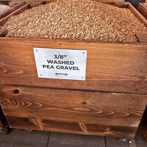3-8 inch washed pea gravel