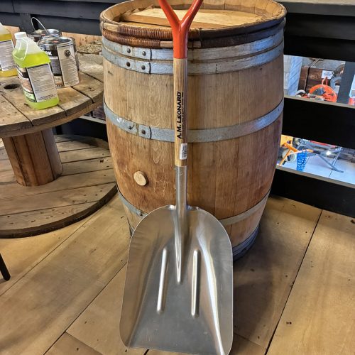 aluminum scoop shovel