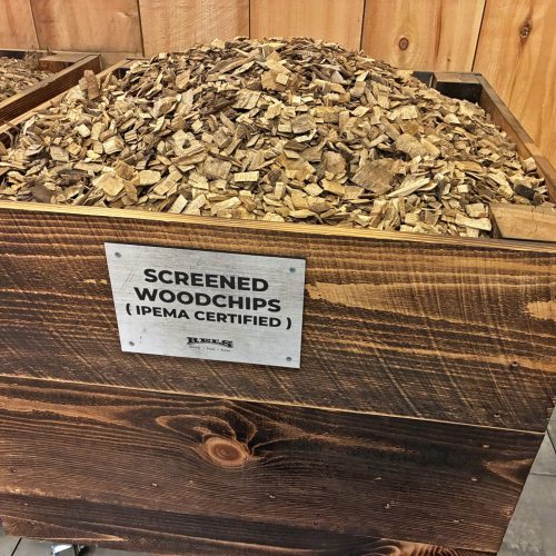 screened woodchips